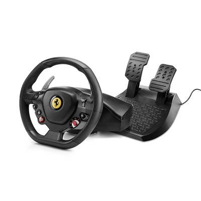 图马思特（THRUSTMASTER）T80法拉利方向盘Ferrari488GTBEdition弹力绳传动T80法拉利方向盘