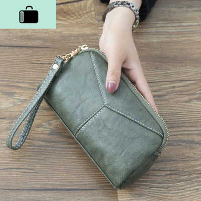 2020新款春夏手拿钱包女日韩长款女包简约百搭手拿包手抓包手机包NEW LAKE