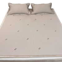 华人情思 樱桃冰豆豆凉席三件套 150*200cm/套