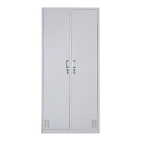 DXBG更衣柜员工铁皮柜健身房宿舍储物柜带锁存包柜收纳柜钢制二门更衣柜