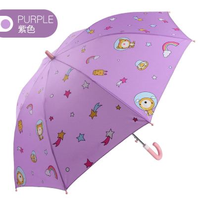 天堂伞男女儿童可爱卡通星际总动员轻学生幼儿园宝宝小孩长柄伞紫色