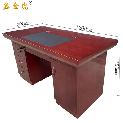 鑫金虎办公桌油漆电脑桌K6 1200*600*750mm