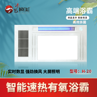 添艺顶美 智能电器 浴霸(H-20)安全速热 强劲双核取暖浴霸卫生间 多功能浴室暖风SENSHIMD