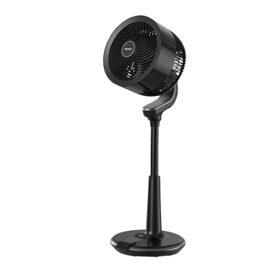 艾美特(Airmate))空气循环扇家用变频电风扇负离子净化智能风扇家居用可伸缩遥控落地扇黑色FA23-RDI92