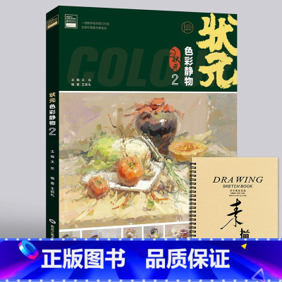 [正版]2019状元色彩静物2美书文化王启礼王乐单体组合水粉静物临摹范本色调黑白稿练习范画对临写生基础高校联考美术绘画册