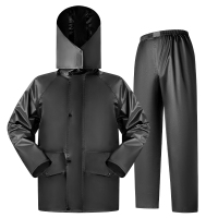 米多芒MDM-01 均码 分体式 雨衣 黑色