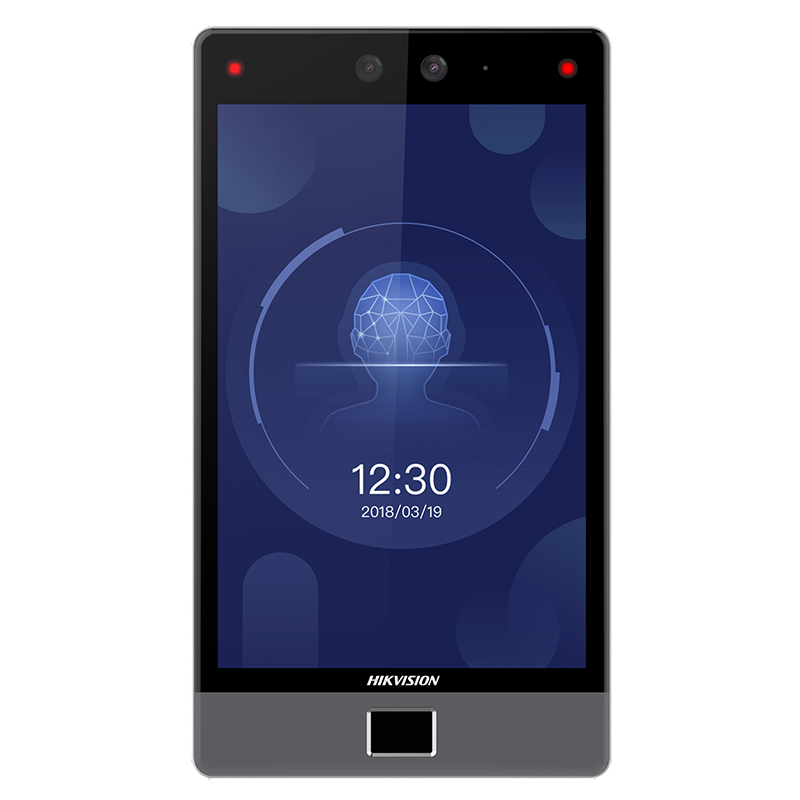 海康威视(HIKVISION) DS-K1T68ZTH 8英寸IPS触摸显示屏 考勤机 黑色