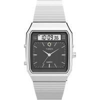 Timex/天美时复刻经典自动机械表男女士复古商务运动时尚黑盘钢带