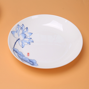 北国风光 骨瓷餐具14头青荷TS-0014 套