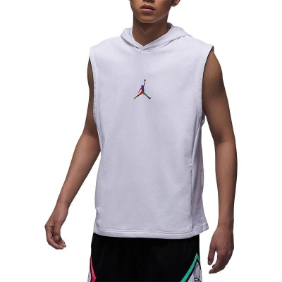 NIKE耐克连帽背心JORDAN运动休闲针织男装HF6591-100 D