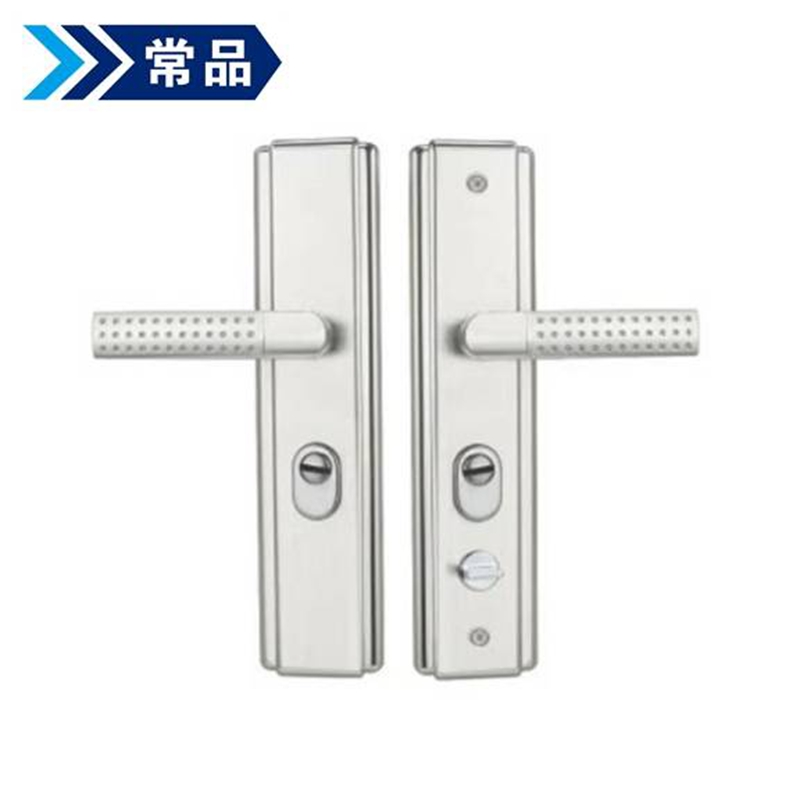 常品 防盗门压把锁 通用 个