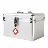 铁洋 铝合金医药箱急救箱(空箱) 10寸 个