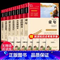 [全7本]六上必读+六下必读 [正版]鲁滨逊漂流记6六年级下册必读的课外书原著完整快乐读书吧汤姆索亚历险记尼尔斯骑鹅旅行