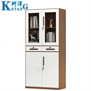 珂洋 备品柜 咖套白中二斗90*40*185cm 台