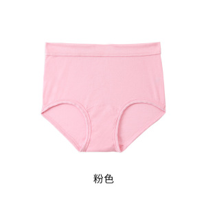 红色女士内裤纯棉高腰中老年人妈妈短裤全棉透气三角裤大码短裤头
