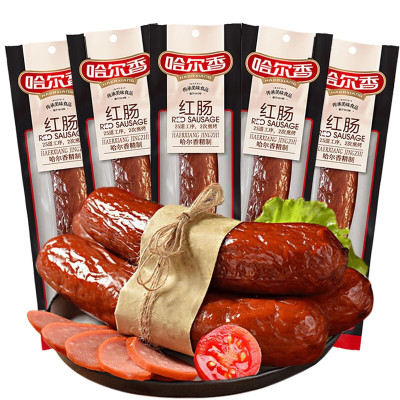 哈尔香哈尔滨红肠哈尔香哈尔滨红肠110g*5袋