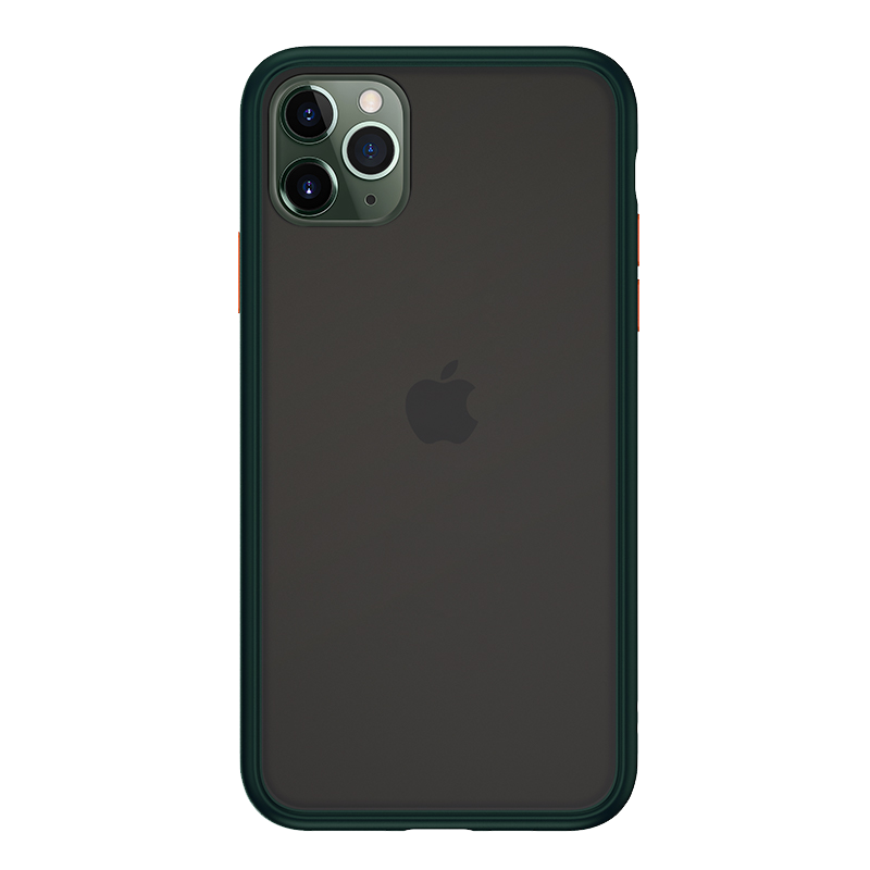 可波 【壳+膜】苹果11/12promax手机壳12pro软边全包iPhone11保护套全包mini磨砂防摔轻薄简约个性