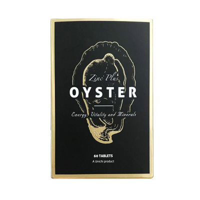 unichi生蚝精牡蛎精黄金牡蛎片男性保健生精硒金深海牡蛎锌片粉澳洲进口生蚝精60粒*1盒装