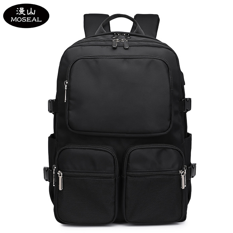 漫山 多功能背包大容量双肩包书包 MS-18970(个) 黑色