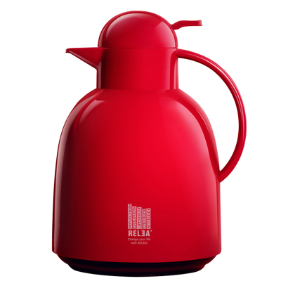 物生物(RELEA)真空保温壶家居保温壶玻璃内胆家用暖壶水壶大容量暖热水瓶1.5L