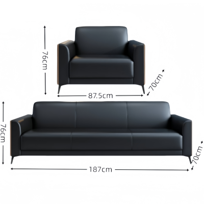 依韵珂办公沙发3+1套