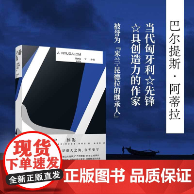 宁静海 巴尔提斯·阿蒂拉代表作 中欧剧变的时代中的众生命运 比肩诺奖得主耶利内克《钢琴教师》译林出版社
