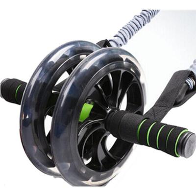 腹肌轮收腹滚轮双轮静音健腹器健身器材健腹轮