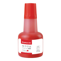 齐心 B3713 快干印油 40ML 红