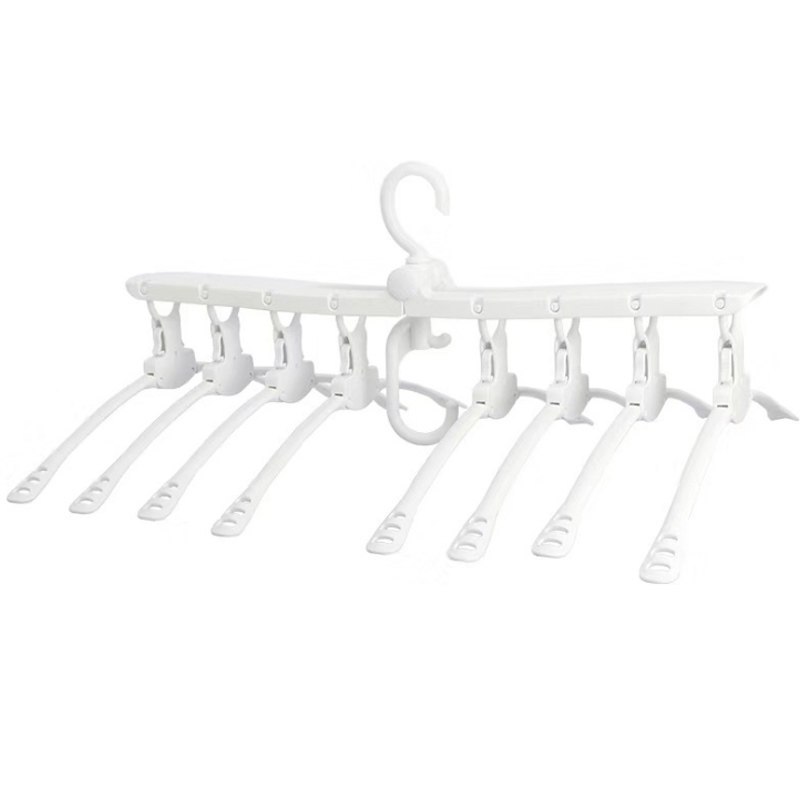 美帮汇多功能魔术衣架晾衣架折叠多层省空间家用衣柜收纳挂衣架