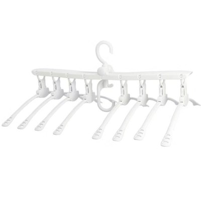 美帮汇多功能魔术衣架晾衣架折叠多层省空间家用衣柜收纳挂衣架