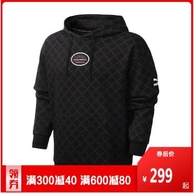.PUMA彪马黑标男装运动服TGFHOODYAOP休闲连帽针织卫衣596639