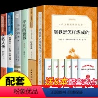[全套6册]八年级下册必读名著 [正版]经典常谈和钢铁是怎样炼成的必读长谈朱自清著原著初中八年级下册课外书阅读书籍书目8