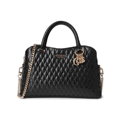 GUESS精致链条斜挎包女士手提包真皮印花斜挎手拿包