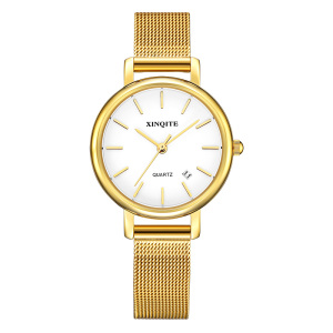 新奇特正品手表时尚潮流女士正品女表石英表商务休闲女士腕表生日礼物手链式轻奢小众ins风简约学生X-36