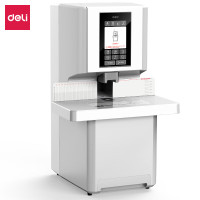 得力60mm会计凭证全自动装订机3884s