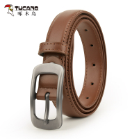 啄木鸟皮带女款针扣腰带商务休闲裤带时尚女士皮带简约潮2025新款