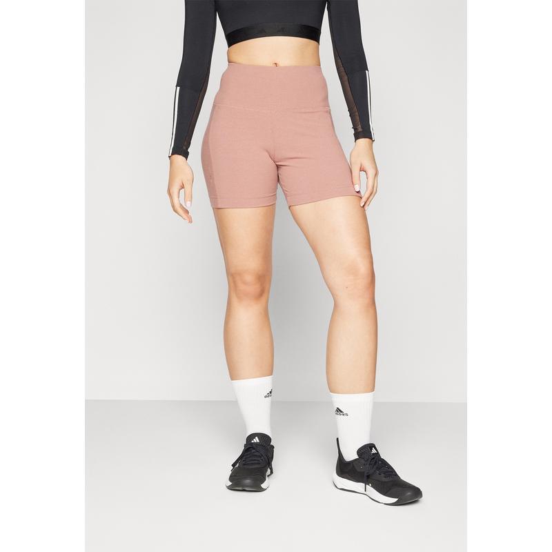 Adidas阿迪达斯女款高腰弹力运动长裤健身塑形紧身训练裤休闲裤