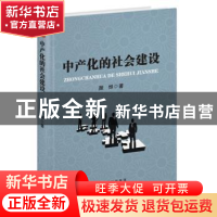 正版 中产化的社会建设 颜烨 世界图书出版公司 9787510072826 书