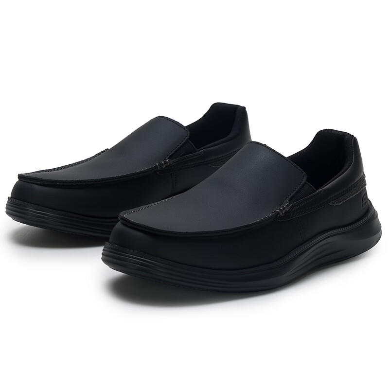 斯凯奇 男商务休闲鞋8790007/BBK-7双