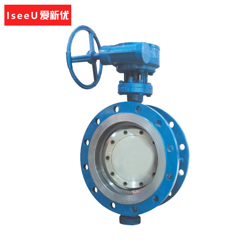 爱新优 蜗杆蜗轮法兰式蝶阀 D343H-16C DN300(个)