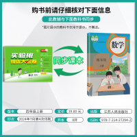 数学 四年级上 [正版]2024年秋 小学数学实验班提优大考卷四年级上册人教版 4年级上册RJ单元基础巩固分层能力提优期