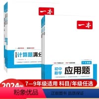 3本套装)数学函数+几何模型+应用题 [正版]2024一本初中数学函数应用题几何模型七八九年级专项训练计算题