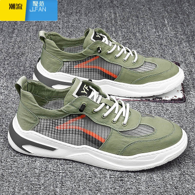 聚范男鞋夏季透气2024新款北京老布鞋男运动干活工作开车劳保潮鞋夏天