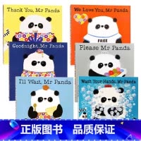 熊猫先生6册全套 [正版]熊猫先生礼仪课堂6册全套 英文原版绘本 Please Thank You Mr Panda 儿