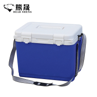 熊晟 收纳 保温箱 12升蓝白肩带/个