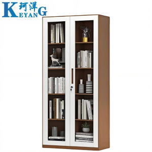 珂洋 备品柜 咖套白通玻90*40*185cm 台