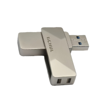 杰储(GCHUL) U100 白昼系列 256G USB3.2 超高速固态闪存U盘/优盘 (计价单位:个) 黑色