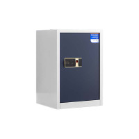 阿拉贡保密柜财务档案柜文件柜办公室资料储物柜保险柜单门白灰-指纹密码锁