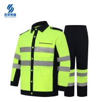 铁美风华 工务高可视警示防护服夏季 J5004 1套
