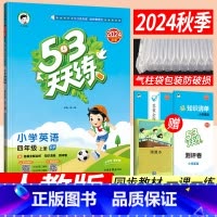 英语人教版三起点 四年级上 [正版]人教版PEP 53天天练小学英语四年级上册RP版 2024秋新版小儿郎五三天天练3三